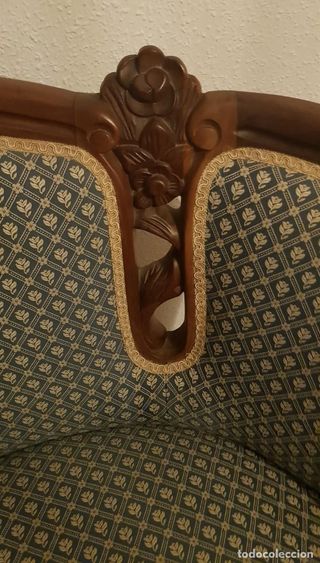 Coppia di poltrone Bergère in stile Luigi XVI