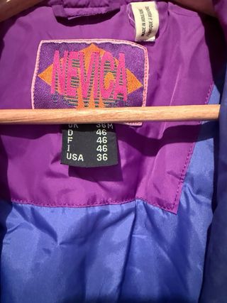 Chaqueta esquí NEVICA vintage multicolor