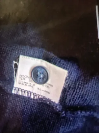 Chaleco Burberry azul marino