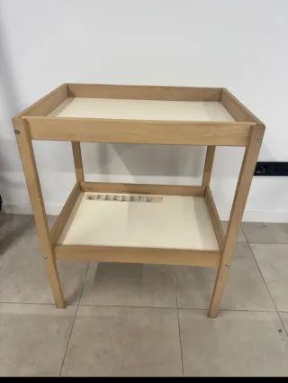 Cambiador de bebé madera