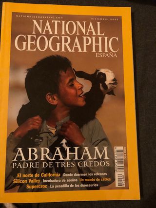Revistas National Geographic 2001. 2 euros ejempla