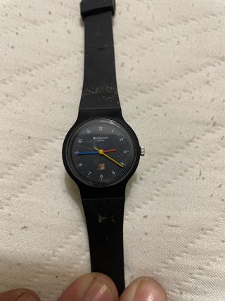 Reloj Junghans Quartz Negro