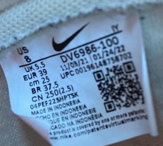 Nike Dunk High Arancioni Bianche Tg 39