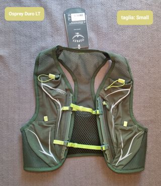 zaino gilet Osprey Duro LT  tg. S col. Verde *NEW