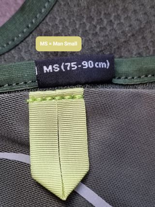 zaino gilet Osprey Duro LT  tg. S col. Verde *NEW