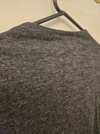 Jersey Zara nudo bajo gris