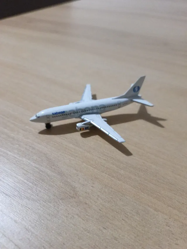 Modellino aereo Sabena