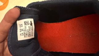 Zapatillas Lacoste Azul y Naranja