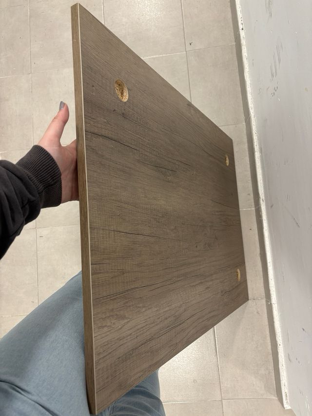 Espejo madera y cristal