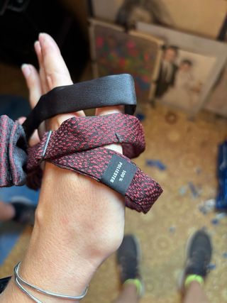 Pajaritas negras y rojas