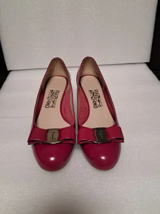 Salvatore Ferragamo Zapatos Mujer Rosa/Rojo