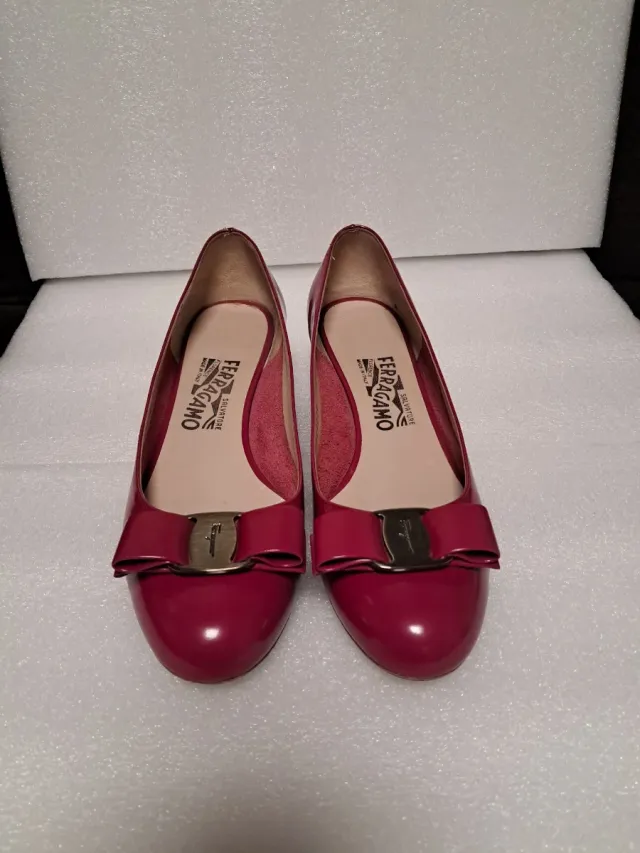 Salvatore Ferragamo Zapatos Mujer Rosa/Rojo