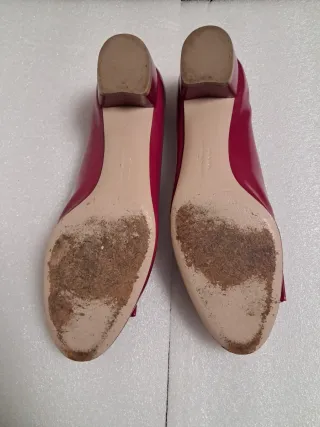 Salvatore Ferragamo Zapatos Mujer Rosa/Rojo