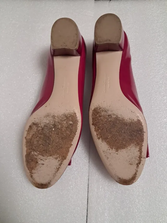 Salvatore Ferragamo Zapatos Mujer Rosa/Rojo