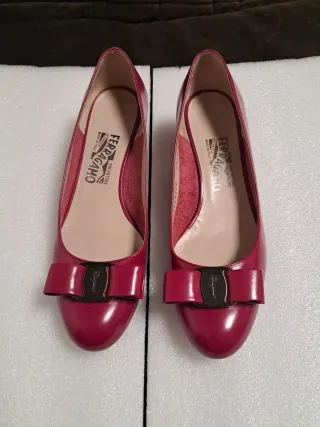 Salvatore Ferragamo Zapatos Mujer Rosa/Rojo