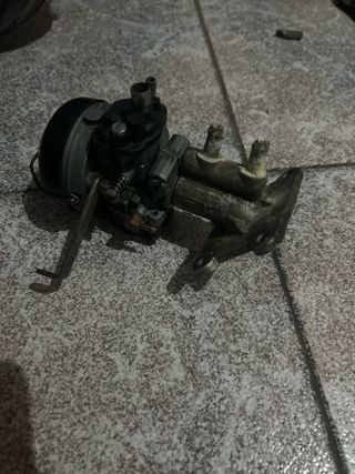 Dellorto 12 + tobera metal