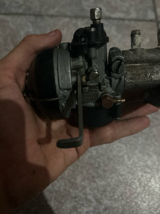 Dellorto 12 + tobera metal