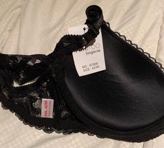 Sujetador FINETOO Negro Encaje