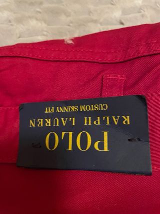 Pantalón Mujer Polo Ralph Lauren Rojo