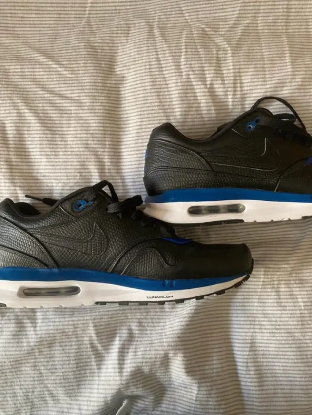 Zapatillas Nike Air Max Negras y Azules