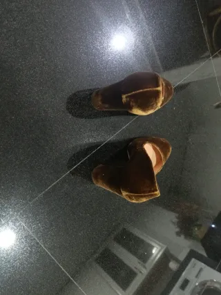 Zapatos Nichi Seijo Marrones Tacon Un Uso