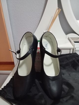 Zapatos Flamenco Negros