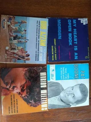 LPs México, tango paraguayos cantores Santa Cruz