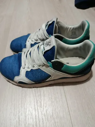 Zapatillas SikSilk azules y verde