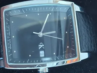 Reloj Calvin Klein Hombre Negro/Plata