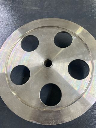 Discos alineación Karts Inox