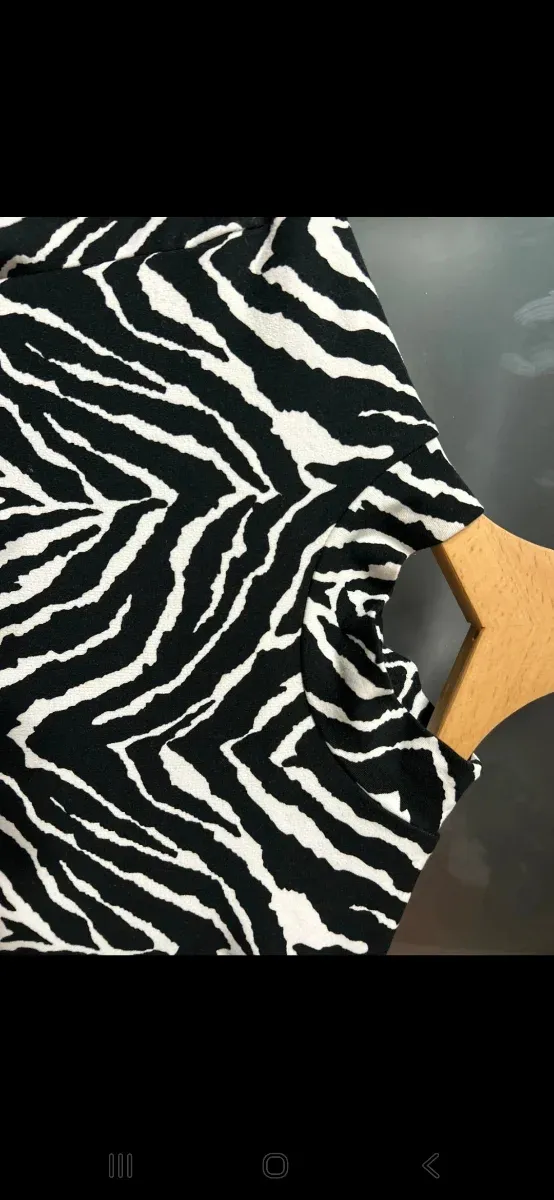 Vestido Shein Cebra Talla XS