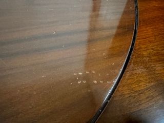 Mesa de salón ovalada extensible madera maciza