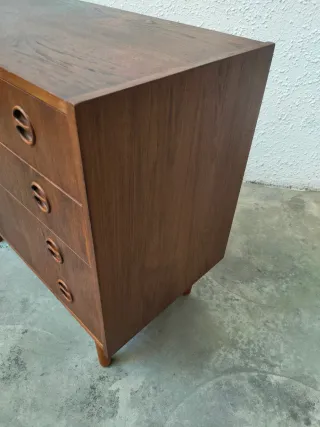 Cómoda Teca Escandinavo Mid Century