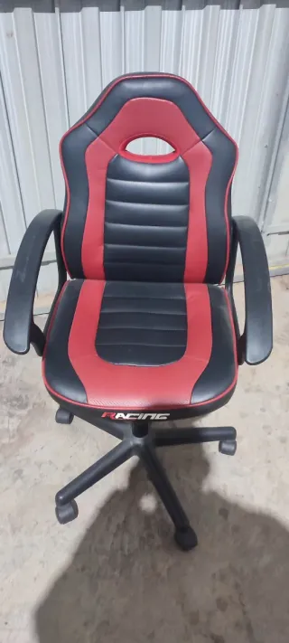 Silla Gaming Racing Negra y Roja