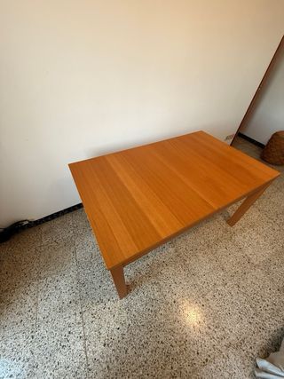 Mesa extensible comedor madera maciza
