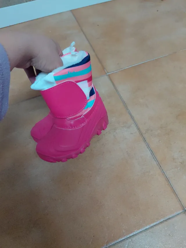 Botas de nieve niña talla 24 Marca lupilu