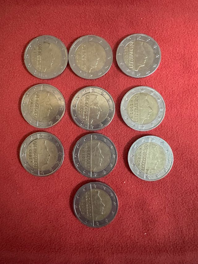 Monedas 2€ Luxemburgo
