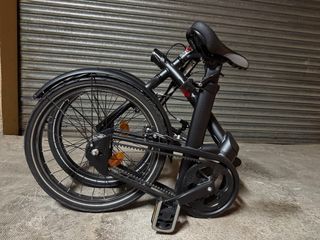 Bicicleta Plegable BTWIN Negra