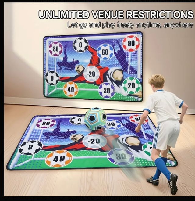 Juego de Futbol Porteria en Pared