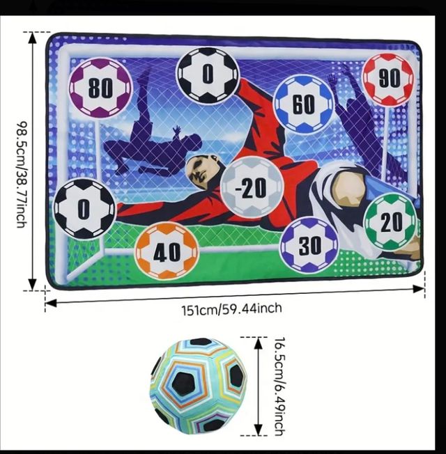 Juego de Futbol Porteria en Pared