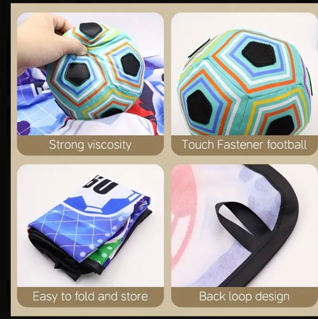 Juego de Futbol Porteria en Pared