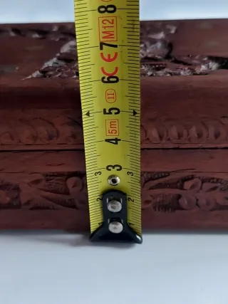 Antiguas Cajas Madera Talladas India