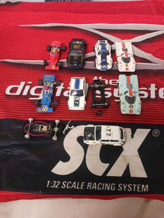 Lote Scalextric Coches Slot exin