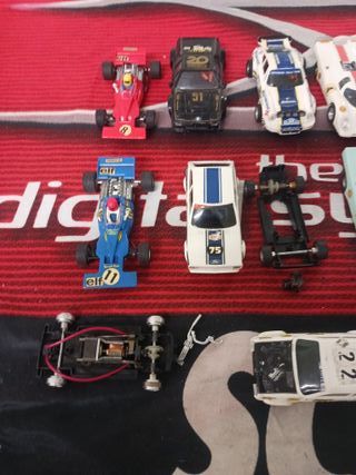 Lote Scalextric Coches Slot exin