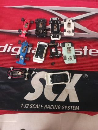 Lote Scalextric Coches Slot exin