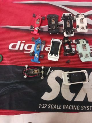 Lote Scalextric Coches Slot exin
