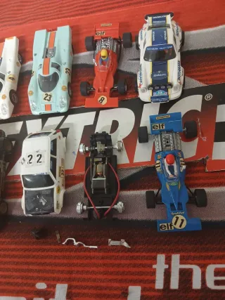 Lote Scalextric Coches Slot exin