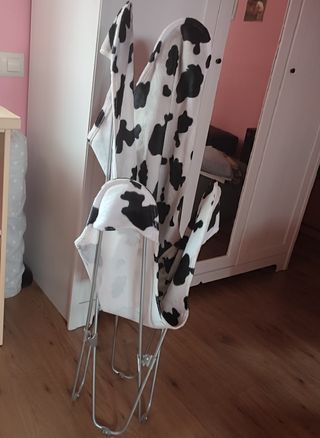 Silla Decorativa Metal y Tela