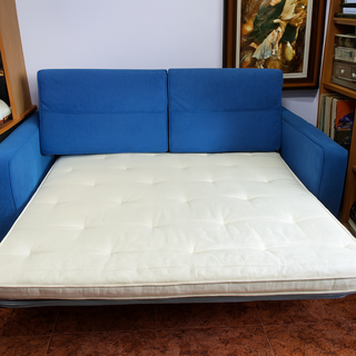 Sofá cama matrimonio con colchón