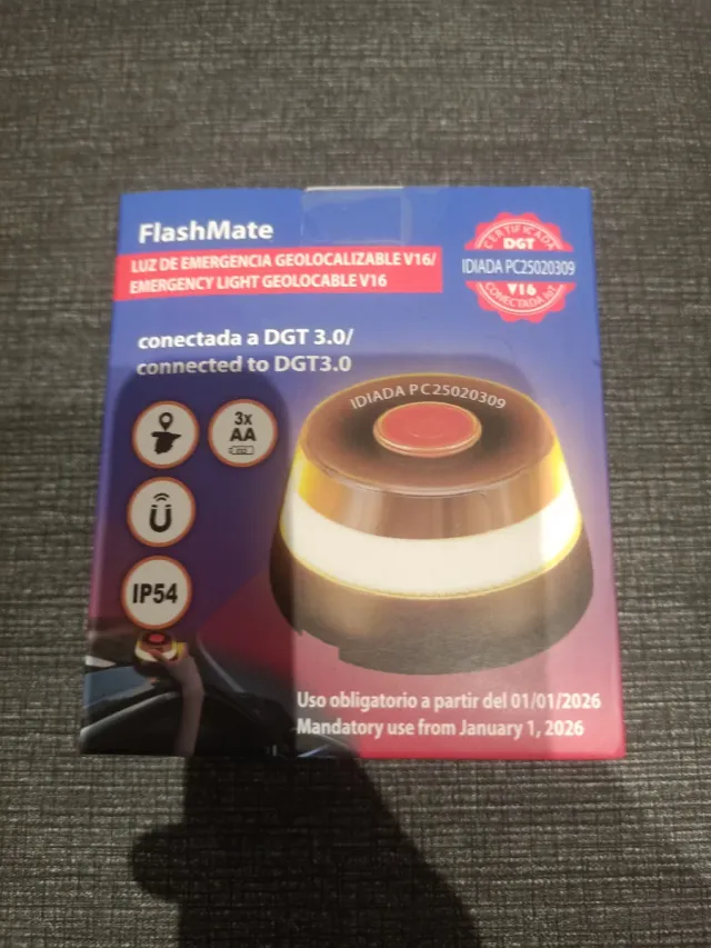 Luz V16 Geolocalizable FlashMate